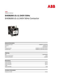 EHDB280-SK-825-487 ABB