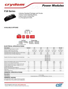 F1892SD1200 Crydom