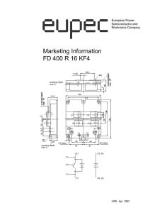 FD400R16KF4 Infineon (Eupec)