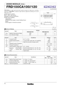 FRD100CA120 SanRex