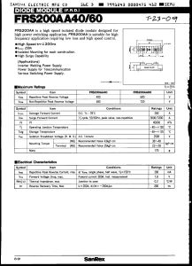 FRS200AA60 SanRex
