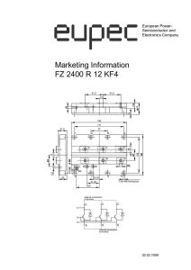 FZ2400R12KF4 Infineon (Eupec)