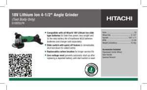 G18DSLP4-18V Hitachi