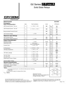 G2-2A03 Crydom
