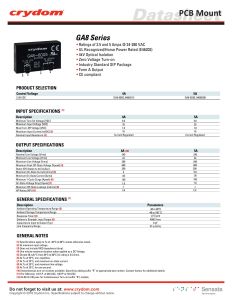 GA8-6B02 Crydom