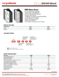 GNR45BHZ Crydom