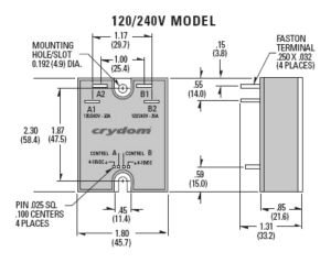 H12D4840DE Crydom Solid State Relays & I/O Modules
