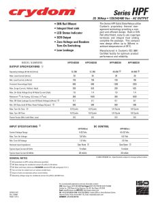 HPF240D30R Crydom