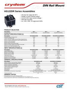 HS122DR-D2450 Crydom