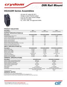 HS151DR-D2450 Crydom