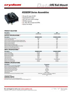HS202DR-HD6050 Crydom