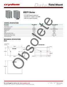 HS271DR Crydom
