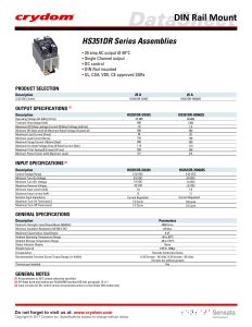 HS351DR-HD6025 Crydom