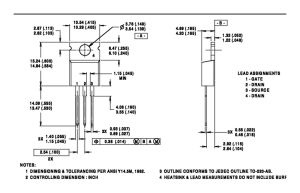 IRF520N International Rectifier MOSFET Modules