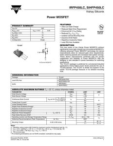 IRFP450LC International Rectifier