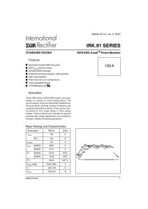 IRKD91-08 International Rectifier Diode & Rectifier Modules