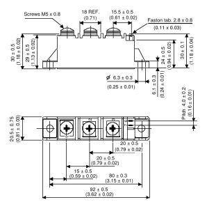 IRKH105-12 International Rectifier Thyristor & SCR Modules