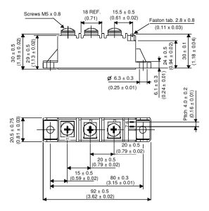 IRKH56-08 International Rectifier Thyristor & SCR Modules
