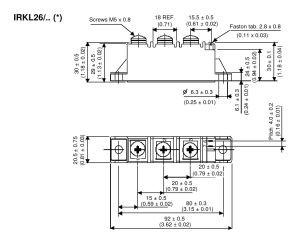 IRKL26-12 International Rectifier Thyristor & SCR Modules