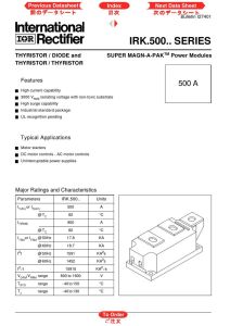 IRKL500-08 International Rectifier Thyristor & SCR Modules