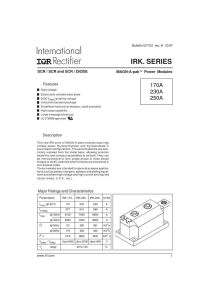 IRKT230-12 International Rectifier Thyristor & SCR Modules