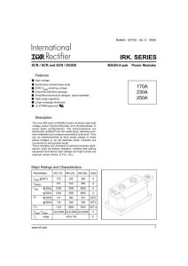 IRKT330-12 International Rectifier Thyristor & SCR Modules