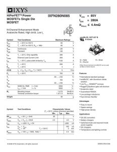 IXFN280N085 IXYS