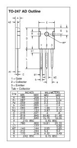 IXGH17N100AU1 IXYS MOSFET Modules