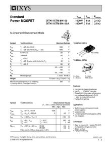 IXTH5N100A IXYS
