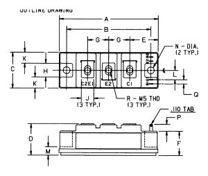 KD224575HB Powerex Darlington / Bipolar Transistor Modules
