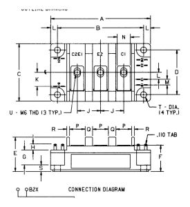 KD421K10HB Powerex Darlington / Bipolar Transistor Modules