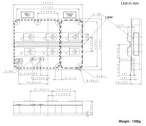 MBL1000E33E2-B Hitachi IGBT Modules