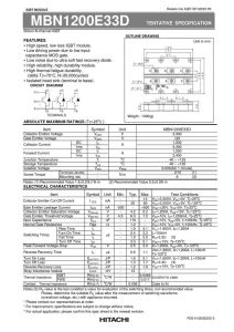 MBN1200E17D Hitachi