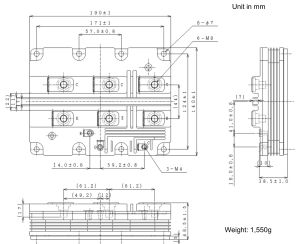 MBN1200H45E2 Hitachi IGBT Modules