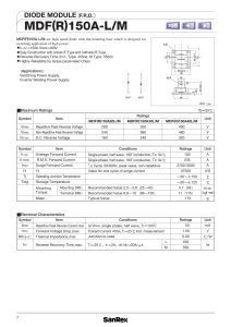 MDR150A20L-M SanRex