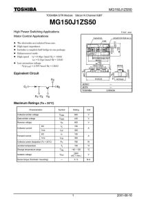 MG150J1ZS50 Toshiba