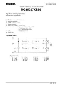 MG150J7KS50 Toshiba