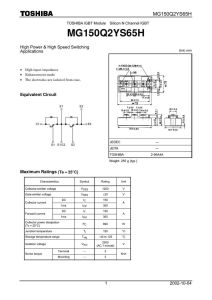 MG150Q2YS65H Toshiba