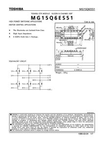 MG15Q6ES51 Toshiba