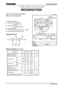 MG200Q2YS50 Toshiba