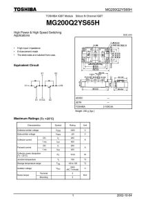 MG200Q2YS65H Toshiba
