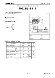 MG25Q1BS1 Toshiba