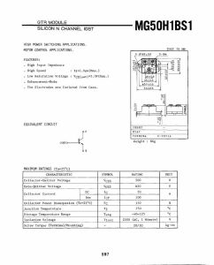 MG50H1BS1 Toshiba