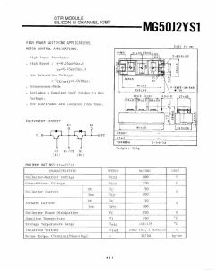 MG50J2YS1 Toshiba