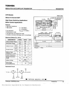 MG50Q2YS91 Toshiba