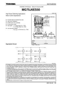 MG75J6ES11 Toshiba