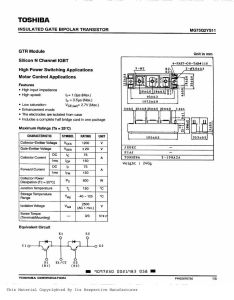 MG75Q2YS11 Toshiba