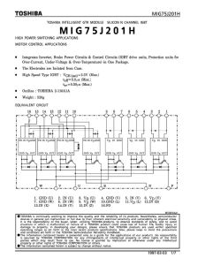 MIG75J201H Toshiba