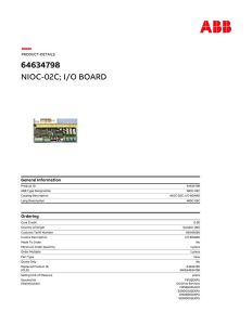 NIOC-02C ABB