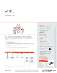 P243G Mersen (Ferraz Shawmut)